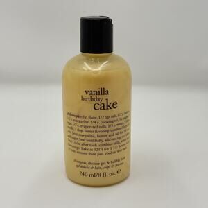 Philosophy Vanilla Birthday Cake Shower Gel 8 oz New